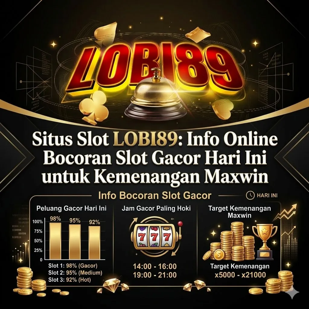 Situs Slot LOBI89: Info Online Bocoran Slot Gacor Hari Ini untuk Kemenangan Maxwin